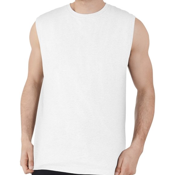 Mens Cotton Muscle T-Shirt - Picture 1 of 3